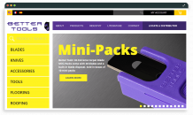 Better Tools | A Knife Manufacturer &amp; Provider WooCommerce Website