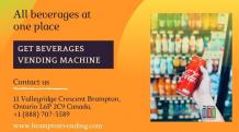 Beverages vending machine