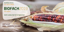 BIOFACH 2019 | Organic Products India | 13-16 Feb | Nuremberg, Germany