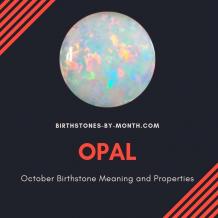 October Birthstone Meaning and Properties - Birthstones By Month