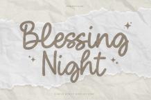 Blessing Night Font Free Download Similar | FreeFontify