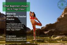 What Beginners should do in Yoga Class?