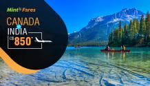 July Travel Offers for Canada To India Round Trip at just C$850*