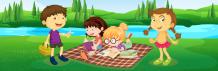 Plan an ideal picnic for kids using the preschool methods -