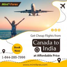 Canada To India Cheap Flight Tickets