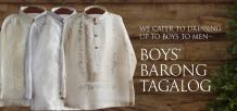 Buy Best Colored Barong Tagalog for Boys at BarongsRus