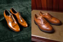 Oxford brogue shoes