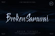 Broken Samurai Font Free Download OTF TTF | DLFreeFont