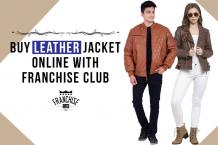 Buy Leather Jacket Online with Franchise Club