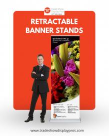 Buy High Quality Retractable Banner Stands @ Trade Show Display Pros