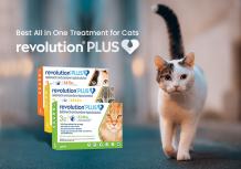 Revolution Plus - Best Broad Spectrum Treatment for Cats -