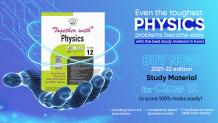 Buy the 2021-22 edition of Together With CBSE Physics Study Material for Class 12
