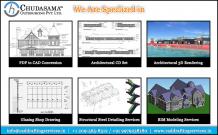 PDF to CAD Conversion | Architectural Construction Drawing - COPL