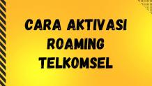 2 Cara Aktivasi Roaming Telkomsel di Luar Negeri