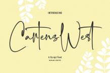 Cartens West Font Free Download OTF TTF | DLFreeFont