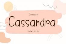 Cassandra Font Free Download OTF TTF | DLFreeFont