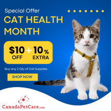 Get $10 OFF + Extra 10% Discount on All Cat Supplies