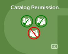 Magento 2 Catalog Permission | Advanced Permission