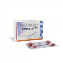 Buy Caverta 100mg Tablet Online - Usage, Dosage, Side Effects, Interactions, Reviews and Price