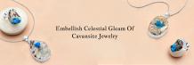 Celestial Splendor: Cavansite Jewelry for Cosmic Elegance