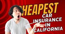 cheapest car insurance in california