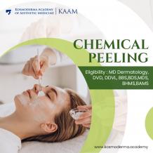 Certificate in Chemical Peeling Courses Bangalore | Kosmoderma Academy