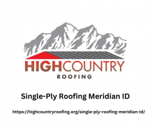 Single-Ply Roofing Meridian ID