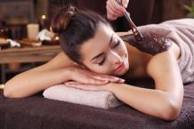 Chocolate Full Body to Body Massage Parlor in Delhi | Amrita Spa