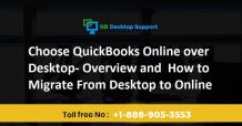 Choose QuickBooks Online over Desktop - Overview and How to Migrate