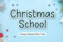 Christmas School Font Free Download OTF TTF | DLFreeFont