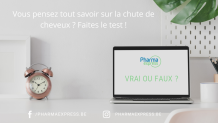 Vrai ou Faux ? Tout savoir sur la chute de cheveux. - Le Blog PharmaExpress