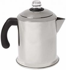 How to make coffee with a camping percolator