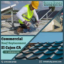 Commercial Roof Replacement El Cajon CA