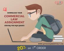 online commercial law assignment help