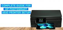 Complete Guide for HP Photosmart 6510 Printer Setup