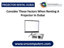 Consider These Factors When Renting A Projector In Dubai