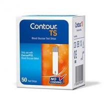 ContourTS Blood Glucose Test Strips, 50 Strips(Multicolour) - Surgicals53