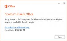 [Solved] Couldnot Stream Office during installation or uninstallation | FixitKB