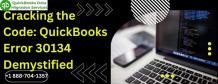 Cracking the Code: QuickBooks Error 30134 Demystified