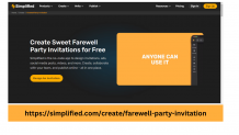 create farewell party invitation
