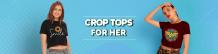 Crop Top | Buy Cute Crop Tops for Girls Online in India at Best Price