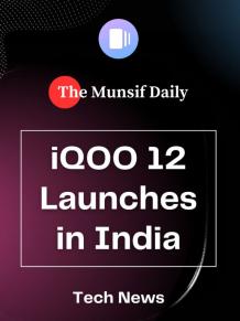 iQOO 12 Launches in India: The First Smartphone with Snapdragon 8 Gen 3