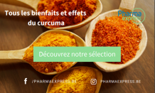 Les bienfaits du curcuma - Le Blog PharmaExpress