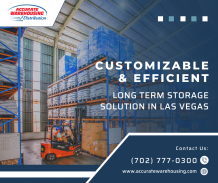 Customizable and Efficient Long Term Storage Solution in Las Vegas