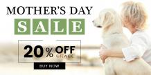 CanadaVetExpress Pet Mother's Day sale — FLAT 20% on Pet Supplies