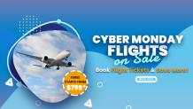 Cyber Monday Flight Sales - Book Flight Tickets &amp; Save More!