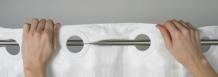 Shower Curtain Rod Measuring Guide