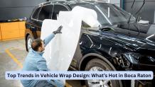 Top Trends in Vehicle Wrap Design: What’s Hot in Boca Raton