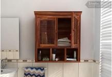 Bathroom Mirror Cabinet: Buy Wooden Bathroom Cabinets Online Upto 55% OFF