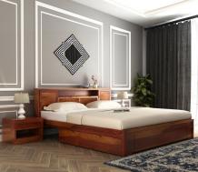 Discover a World of Bed Designs Online - Wooden Street